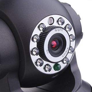  WIFI/LAN 300K CMOS Waterproof Camera with 40 LED IR Night Vision