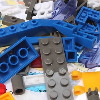USD $ 3.49   SLUBAN 3D DIY Puzzle Cruiser Building Blocks Bricks Toy