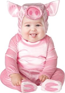 Infant Toddler Lil Pink Piggy Animal Costume Dress IC16012