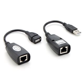 EUR € 11.95   USB (male) auf RJ45 und USB (female) auf RJ45 Adapter