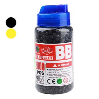 EUR € 8.45   6mm bb sølv plastik kugler (2000 pack), Gratis Fragt