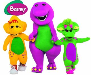 Barney Baby Bop Dinosaur Costume Child Toddler Size 3 4