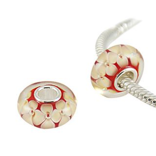 EUR € 2.47   S925 perles en verre de Murano au chalumeau (rouge