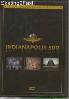 Indianapolis 500 The Legacy Series DVD 4 Discs Collectors Edition Indy