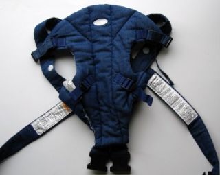 Infantino Baby Infant Carrier Cotton Denim Blue Jean