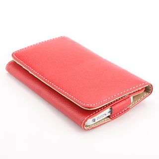 USD $ 7.49   Wallet Style Litchi Grain PU Leather Case for iPhone 5