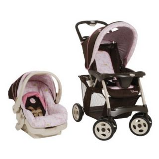  Pro Pack Baby Travel System Pink Stroller Infant Car Seat