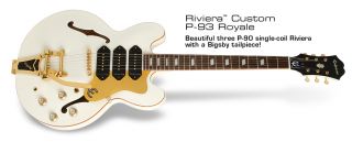 Epiphone Riviera Custom P93 Royale Electric Guitar