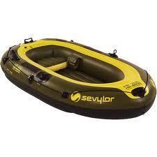  Fish Hunter Inflatable Boat Motor Mount Water Kayak Lake Fun