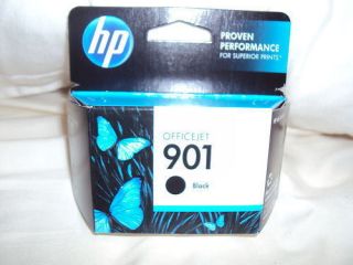 New HP GENUINE 901 Black Ink RETAIL BOX Deskjet 901 Cartridge Exp 2014