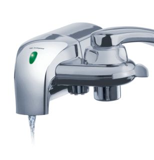 New Instapure F8 Chrome Faucet Mount Water Filter