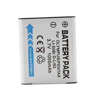 EUR € 6.06   1000mAh Akku für Kamera Olympus, Pentax U1010 und mehr