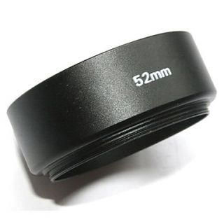 emolux capot métallique de lobjectif 52mm pour Canon Nikon 50mm / f1