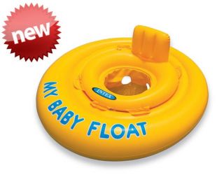 NEW Inflatable INTEX My Baby Float Pool Ring For 6   12 Months Infant