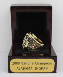 2009 ALABAMA INGRAM College National Championship ring, cutomize ring