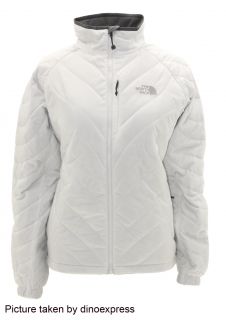 New North Face Womens Gaea Insulated Jacket White Size L