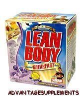 Labrada Lean Body Breakfast Meal Replacement 20 Pak