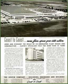 New No American Aviation Inglewood Plant in 1941 Ad