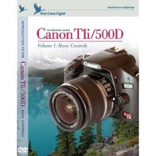 Blue Crane Canon T1i 500D Training Instructional DVD