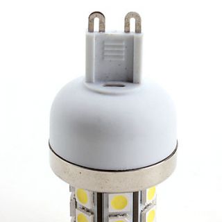 EUR € 9.56   G9 6w 30x5050 SMD 500 550lm 6000 6500K naturligt hvidt