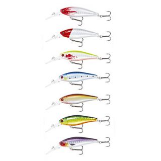 EUR € 24.19   Difícil Isca Minnow Iscas 58MM 5,6 g (7 Pcs / Pack