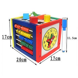 EUR € 27.59   5 In 1 Multifunction Educational Wooden Toy Box