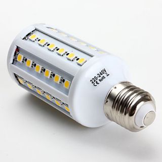 e27 60 SMD 5050 10w 800lm 2800 3300K warmweiß führte Mais Glühbirne