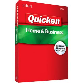 New Intuit Quicken Home and Business 2011