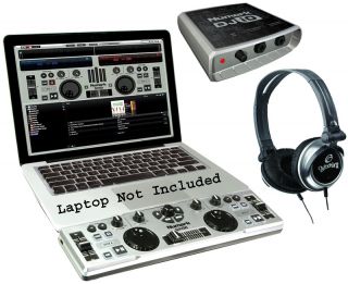 NUMARK DJ2GO PRO MIDI MUSIC CONTROLLER, DJ IO LAPTOP AUDIO ADAPTER