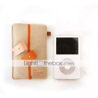 USD $ 3.59   Soft Suede Pouch Pocket Case For Iphone,