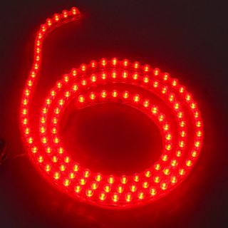 EUR € 24.37   60 rosso ha portato flessibile striscia lightfor neon