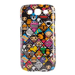 USD $ 3.59   Colorful Cartoon Animal Pattern Hard Case for Samsung