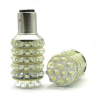 USD $ 16.29   2 Amber LED Car Bulbs with 57 LEDs Each for Indicator