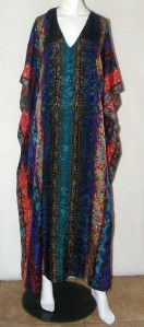 Intimate Options Polyester Caftan One Size Fits Most Bust 72