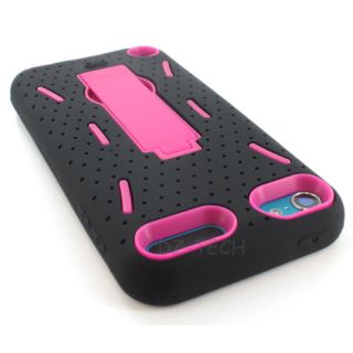 Impact Hard Case Cover Kickstand For Apple iPod Touch 5 5G Accessory