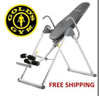  Golds Gym Fitness Inversion Table for Back Pain Relief Therapy