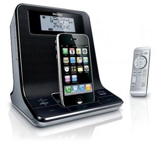 iPod Charge Dock Docking Station Speakers w Remote