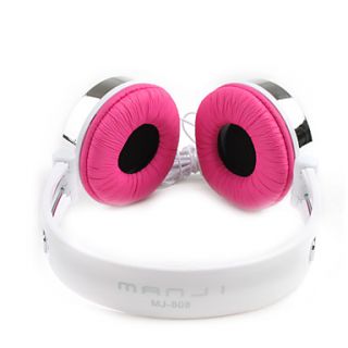 USD $ 12.62   Manji Super Bass Multimedia Headphones (Pink),