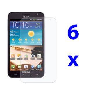 features 6 x anti glare matte screen protector for samsung