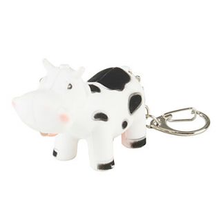 EUR € 3.58   vaca chaveiro com lanterna LED e efeitos sonoros, Frete