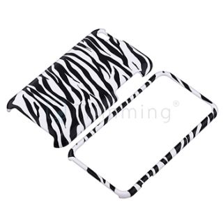 Zebra Case Leopard Cover Protector for iPod Touch 4 4th
