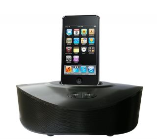  Speaker Docking Station with Integrated Alarm for 30pin iPods
