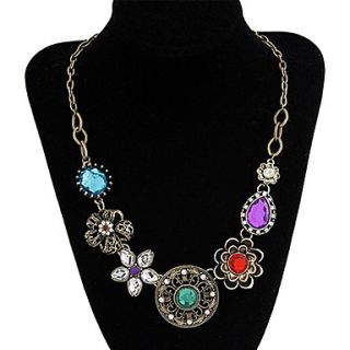 EUR € 7.63   Variété Gem coloré des graphismes en alliage Collier