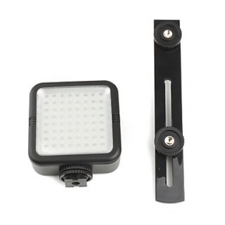 USD $ 43.89   SYD 0808 64 LED 480LM Continuous Lighting for Camera and