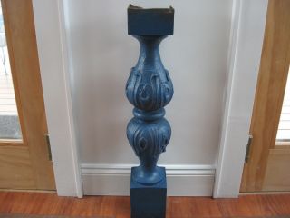 Cast Iron Baluster Balustrade from Stair Stoop NYC Brownstone 1800S