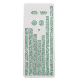 USD $ 2.59   Shinny Stylish Decorative Full Body Button Sticker for