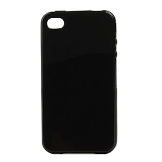 EUR € 2.66   beschermende plastic geval voor iPhone4 (zwart), Gratis
