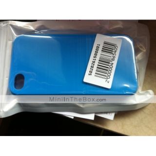 EUR € 2.66   beskyttende plastic tilfældet for iphone4 (blå