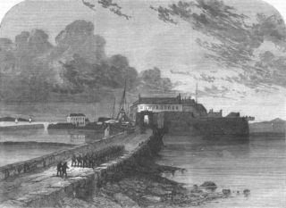 Ireland Fenians Pigeon House Fort Dublin Bay 1866