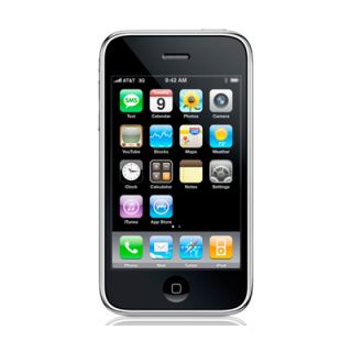 Apple iPhone 3GS 8GB at T Black Good Condition Smartphone